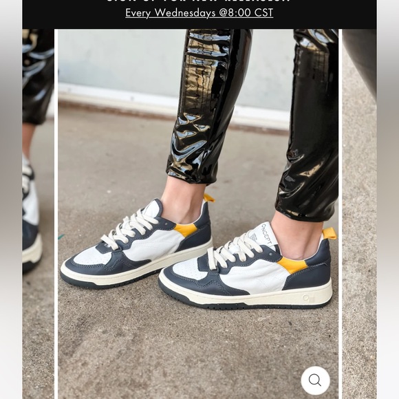 ONCEPT Women's Black and White Sneakers - Picture 6 of 6